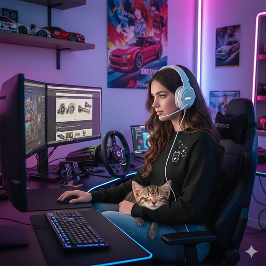 Late Night Mods Shopping Sweater