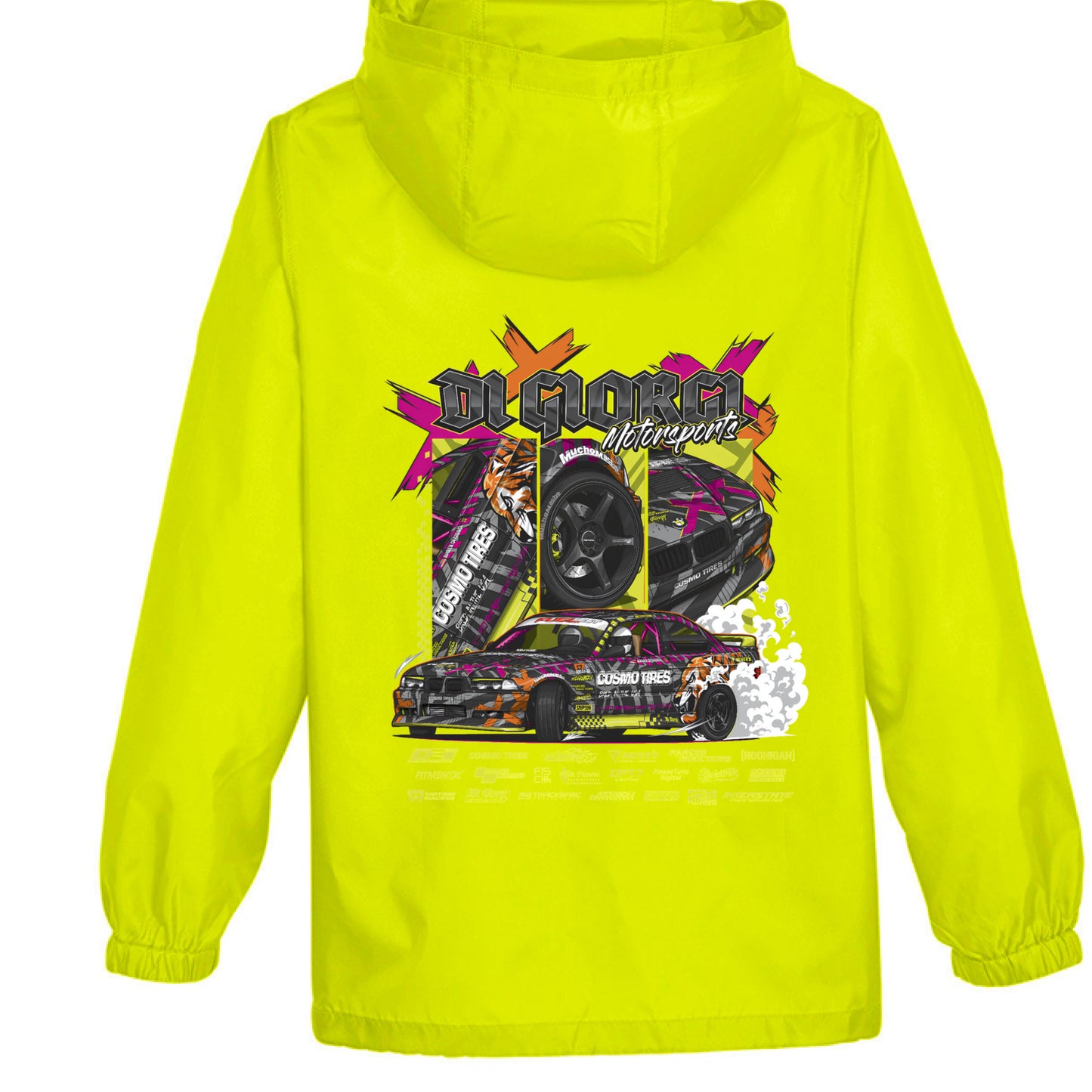 SAFETY YELLOW - BACK