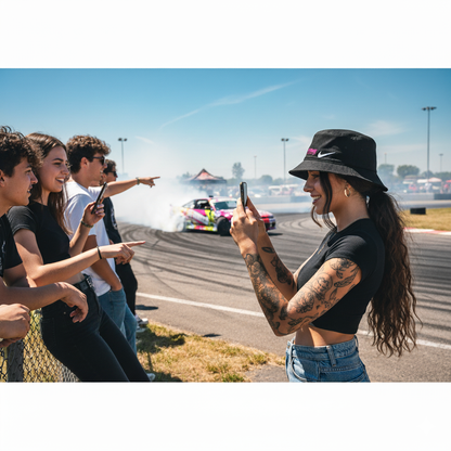 Living in the 90's Bucket Hat - DGM Team