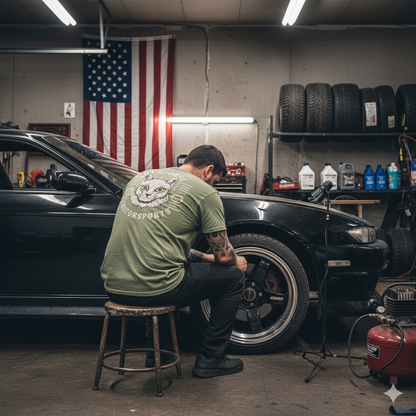 All Eyes Cat Crew Tee - DGM Team