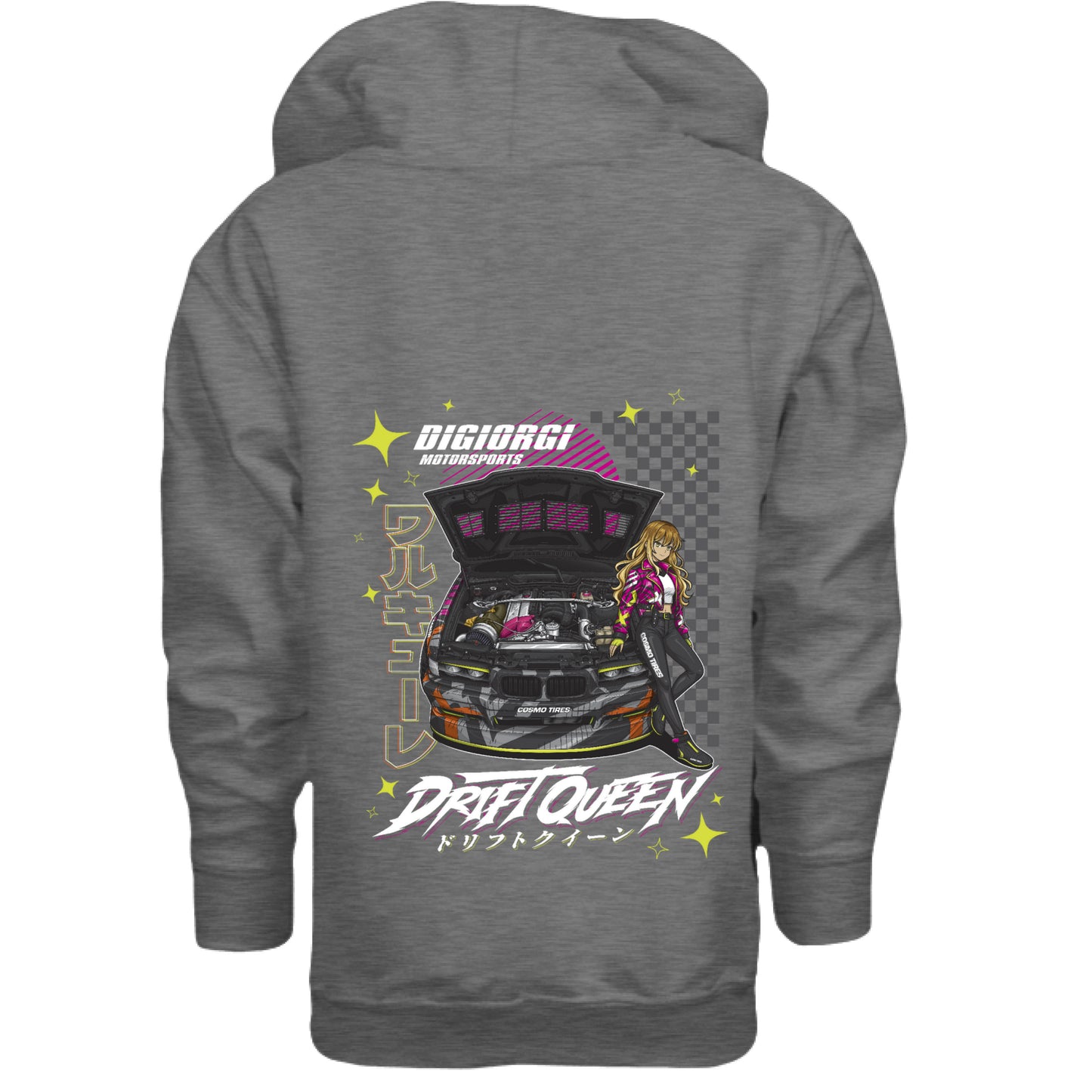 GRAPHITE HEATHER - BACK